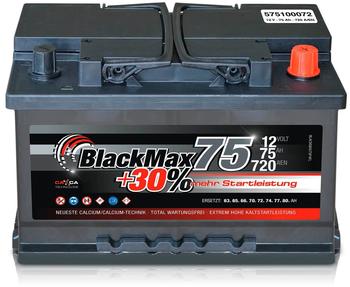 BlackMax 12V 75Ah +30%