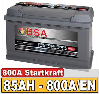 BSA Professional 85Ah 800A/EN 12V