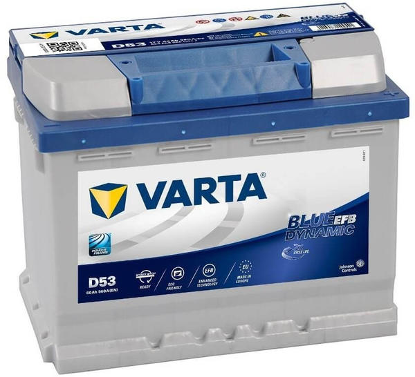 VARTA Blue Dynamic EFB 12V 60Ah N60