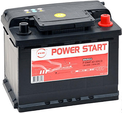 NX Power Start 12V 60Ah 60-500 +D
