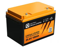LIONTRON LiFePO4 25,6V 100Ah LX Smart BMS mit Bluetooth Marine IP67 0% MwSt...