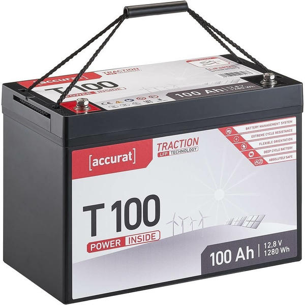 Accurat Traction T100 LiFePO4 12V 100Ah