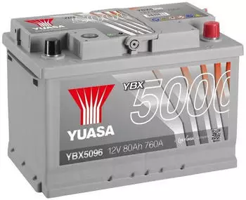 Yuasa 12V 80Ah 760A YBX5096