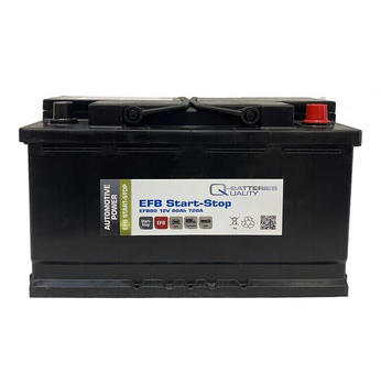 Q-Batteries EFB80 80Ah