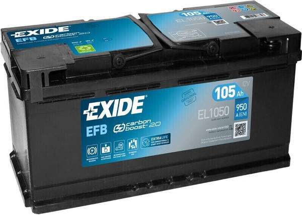 Exide EL1050 12V EFB 105Ah