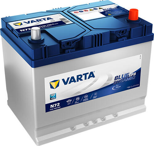 VARTA Blue Dynamic EFB 12V 72Ah N72