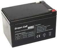 Green Cell - USV-Akku - 1 x Batterie - Bleis&auml;ure - 12 Ah - Schwarz (AGM07)