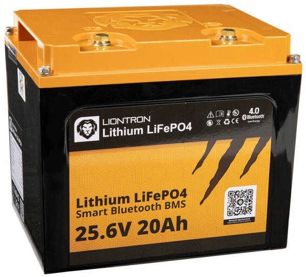 Liontron Smart Lithiumbatterie 25,6V 20Ah mit BMS