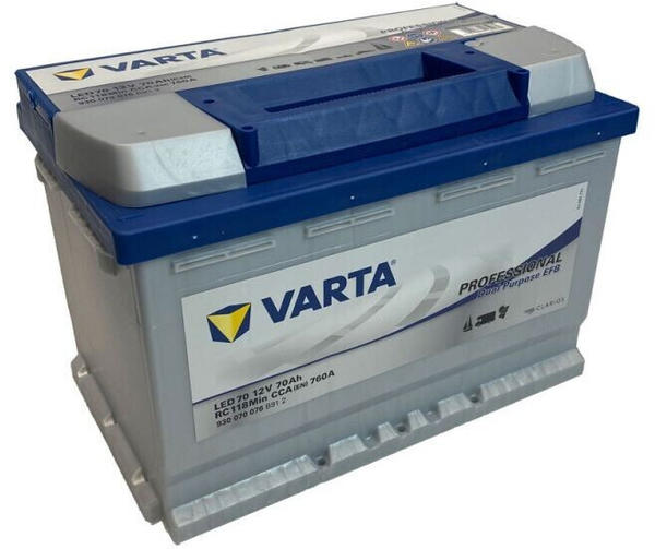 VARTA LED70 Professional EFB 12V 70Ah 760A