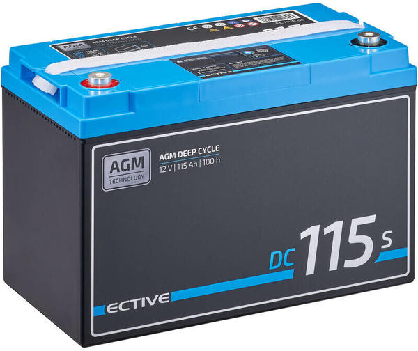 Ective Batteries DC 115S AGM Deep Cycle mit LCD-Anzeige115Ah