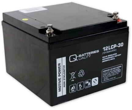 Q-Batteries 12LCP-30 12V 30Ah