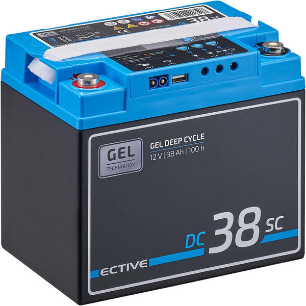 Ective Batteries 38SC Deep Cycle 12V 38Ah