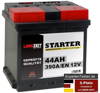 LANGZEIT Batterien 44AH 12V 390A/EN (LZ54439)