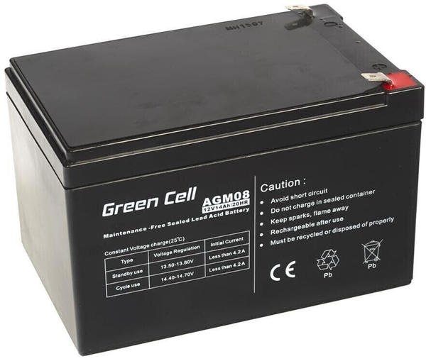 GreenCell 36V 14Ah AGM08