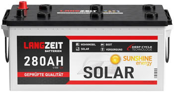 LANGZEIT Batterien SOLAR 12V 280Ah (LZ2808)