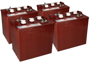 Trojan 4x T-105 Plus 6V 225Ah Deep Cycle Batterie (24V)