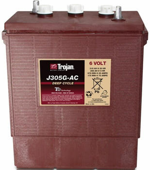 Trojan Traktionsbatterie J305G-AC 6V 315Ah Deep Cycle EUTR-Anschluss