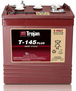 Trojan Traktionsbatterie T-145 Plus 6V 260Ah Deep Cycle ELPT-Anschluss