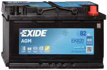Exide EK820 12V 82Ah