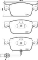 Brembo Bremsbelagsatz, Scheibenbremse PRIME LINE P 85 153