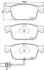 Brembo Bremsbeläge vorne für Audi A4 B9 A5 Allroad (P 85 153)