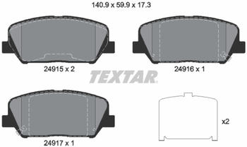 Textar 2491501