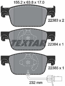 Textar 2238301