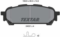 Textar Bremsbelagsatz, Scheibenbremse 2433101