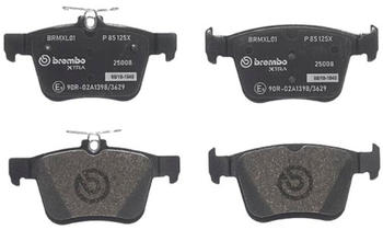 Brembo Bremsbel&auml;ge hinten f&uuml;r Seat Leon VW Golf VII T-Roc Sportsvan (P 85 125X)