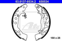 ATE Bremsbackensatz 03.0137-0534.2