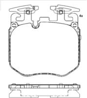 Brembo Bremsbelagsatz, Scheibenbremse PRIME LINE P 06 106