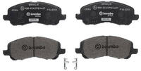Brembo Bremsbelagsatz, Scheibenbremse XTRA LINE P 54 030X