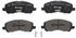 Brembo Bremsbeläge vorne für Mitsubishi Galant VIII Chrysler Sebring (P 54 030X)