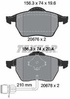 Textar Bremsbelagsatz, Scheibenbremse Q+ 2067602