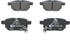ATE Bremsbelagsatz - Scheibenbremse hinten rechts links für Toyota Urban Cruiser , Verso, SUBARU Trezia, Corolla (13.0470-5690.2)