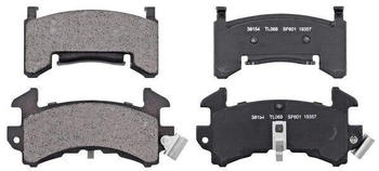 ABS All Brake Systems Bremsbeläge hinten für Firebird S10, Blazer Riviera Chevrolet (38154)