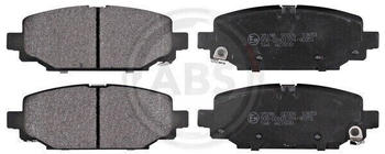 ABS All Brake Systems Bremsbelagsatz Scheibenbremse hinten rechts links für Jeep Wrangler IV, Multijet II (35198)