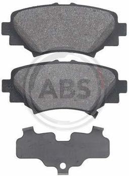 ABS All Brake Systems Bremsbelagsatz Scheibenbremse hinten rechts links für Mazda 3 D BMLFS, BM4, BN4 (35032)