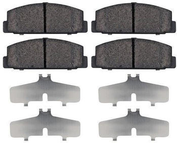 ABS All Brake Systems Bremsbelagsatz Scheibenbremse hinten rechts links für Mazda 6 MZR-CD D MZR 626, 323 S (37382)