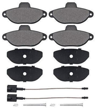 ABS All Brake Systems Bremsbeläge vorne für Ford KA Fiat Panda, Classic (37595)