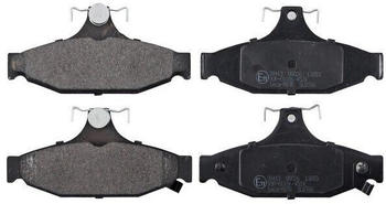 ABS All Brake Systems Bremsbelagsatz Scheibenbremse hinten rechts links für Chevrolet Camaro Corvette 5.7, Firebird V6 V8 3.1 ZR-1 (38413)