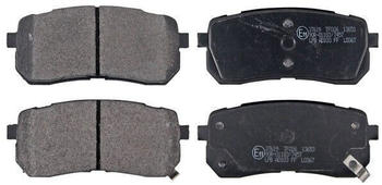 ABS All Brake Systems Bremsbelagsatz Scheibenbremse hinten rechts links für Kia Carnival, Grand III Hyundai H-1 Ix55 (37619)