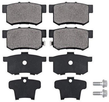 ABS All Brake Systems Bremsbelagsatz Scheibenbremse hinten rechts links für Suzuki SX4 Classic VVT, Rover 600 620, Vitesse Honda Legend i (36712)