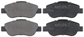 ABS All Brake Systems Bremsbelagsatz Scheibenbremse vorne rechts links für Fiat Panda D Multijet, Classic Natural Power (37439)