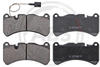 ABS All Brake Systems Bremsbelagsatz Scheibenbremse vorne rechts links für Maserati Ghibli III, S, Q4, D porte VI (35173)
