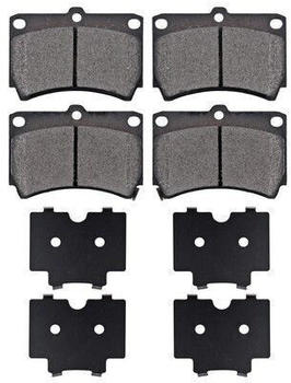 ABS All Brake Systems Bremsbelagsatz Scheibenbremse vorne rechts links für Mazda 323 S IV,II, Kia RIO (36726)
