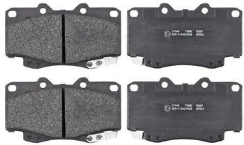 ABS All Brake Systems Bremsbelagsatz Scheibenbremse vorne rechts links für Toyota Hilux VII (37649)