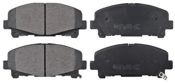 ABS All Brake Systems Bremsbelagsatz Scheibenbremse vorne rechts links für Honda Accord VIII, i-DTECIX (37721)