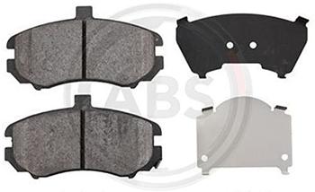 ABS All Brake Systems Bremsbelagsatz Scheibenbremse vorne rechts links für Hyundai Elantra (37524)