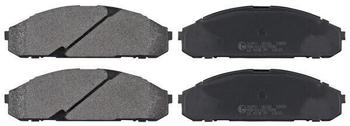 ABS All Brake Systems Bremsbelagsatz Scheibenbremse vorne rechts links für Nissan Patrol Gr IV (36953)